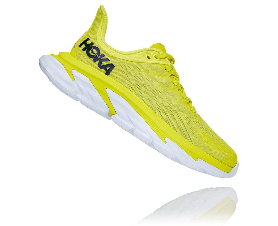 Hoka One One Running Shoes Womens Fluorescence - Clifton Edge - 29168QTMH